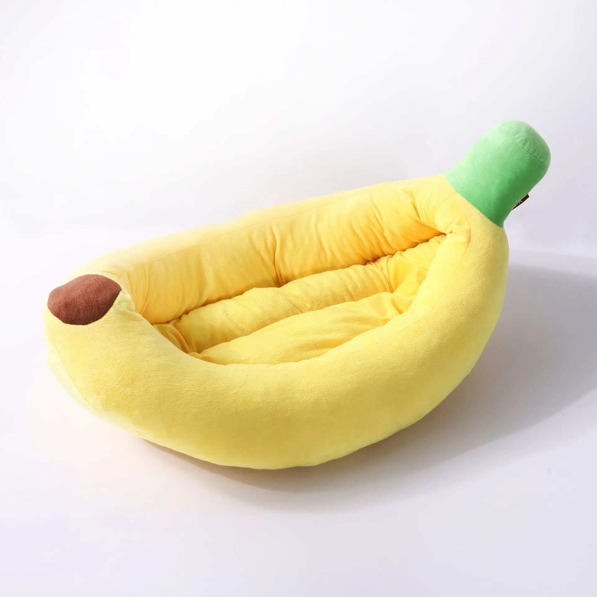 Cute Pet Banana Cat Nest Portable Warm and Comfortable Dog Nest Seasonal Universal Cool Mat Pets Supplies Cat House Dog Nest