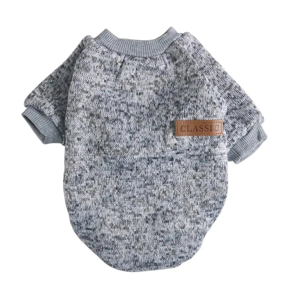 Dog Sweater Dog Clothes Warm Dog Sweater for Fall/Winter