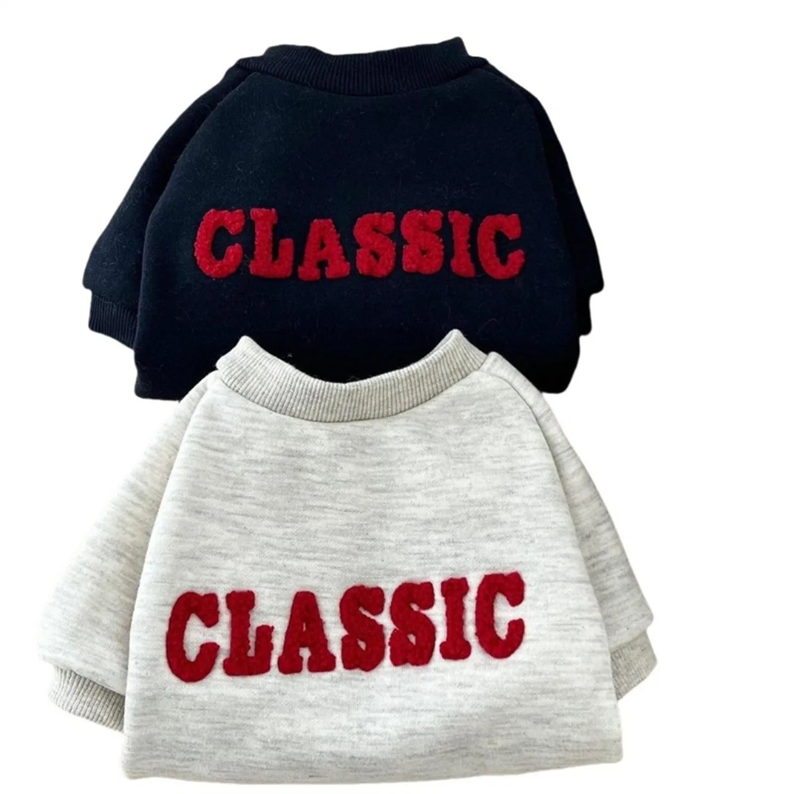 dogs clothes Fashion Winter Dog Clothes Pet Warm Puppy Coat Dog Hoodies Letter Pullover Pet Clothing French Puppy Sweater Shirt